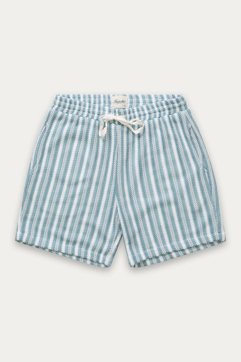 Kuwalla Crochet Stripe Shorts