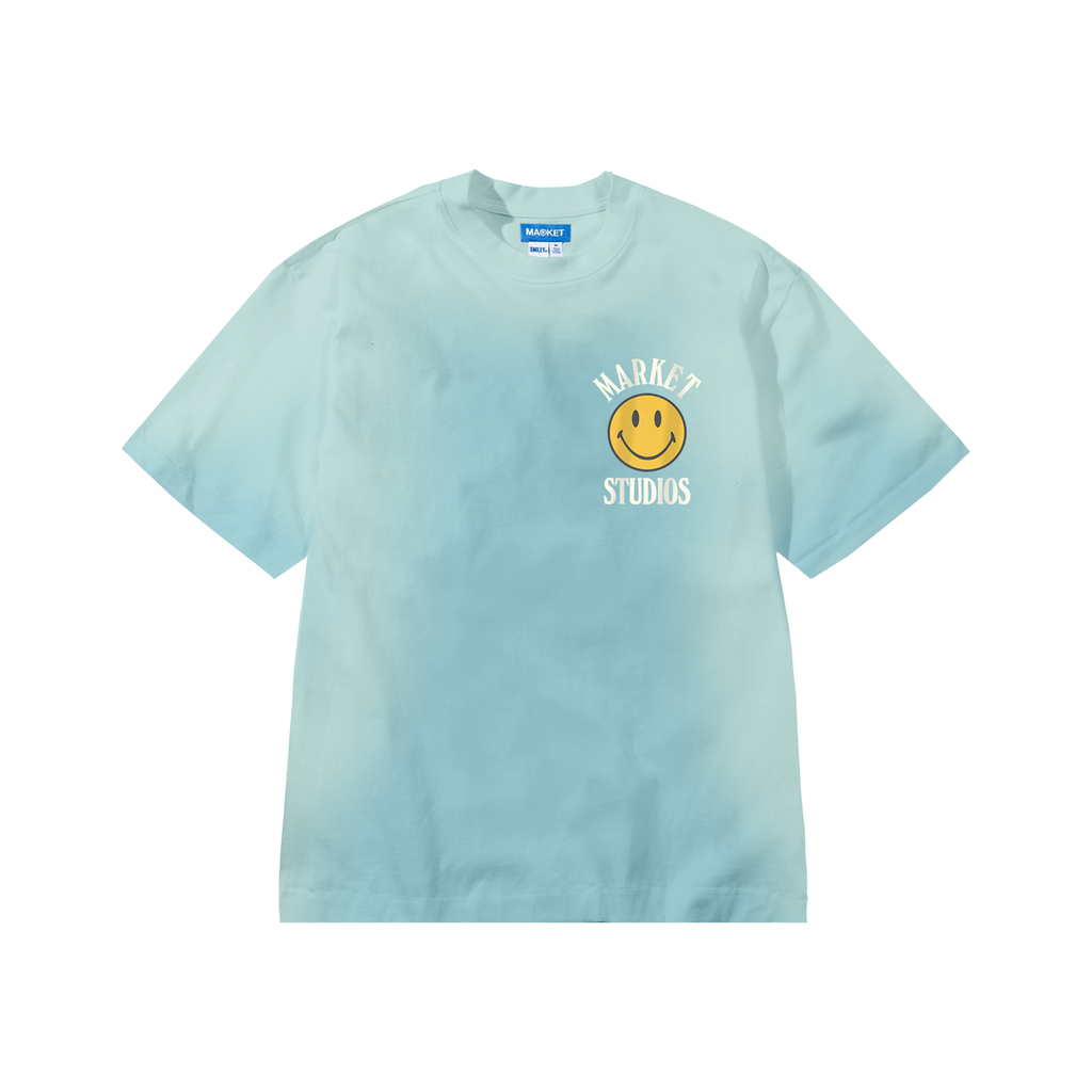 MA®️KET Smiley Upside Down Lockup Tee