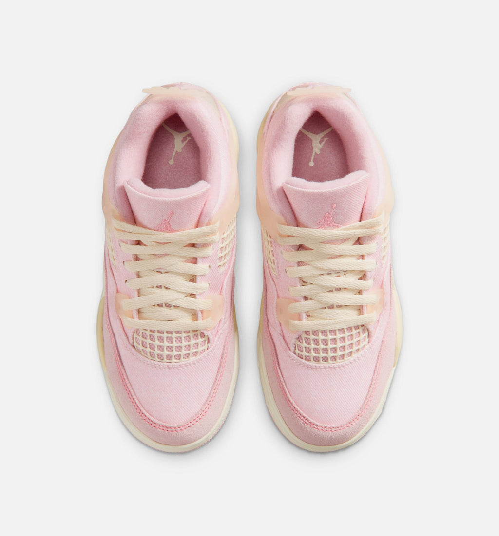 Air Jordan 4 Retro “Pink Pearl and Iced Carmine” Preschool Lifestyle Shoes (PS)