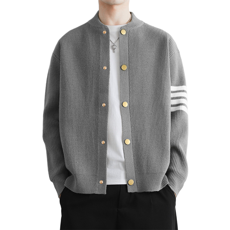 Single-Breasted Knit Sweater | Thom Browne
