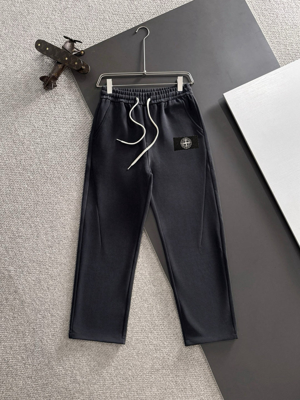 Stone Island Mixed Construction Drawcord Sweatpants - 3 Colors