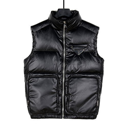 Prada Re-Nylon Down Jacket with RFID Tag and Gold Hardware