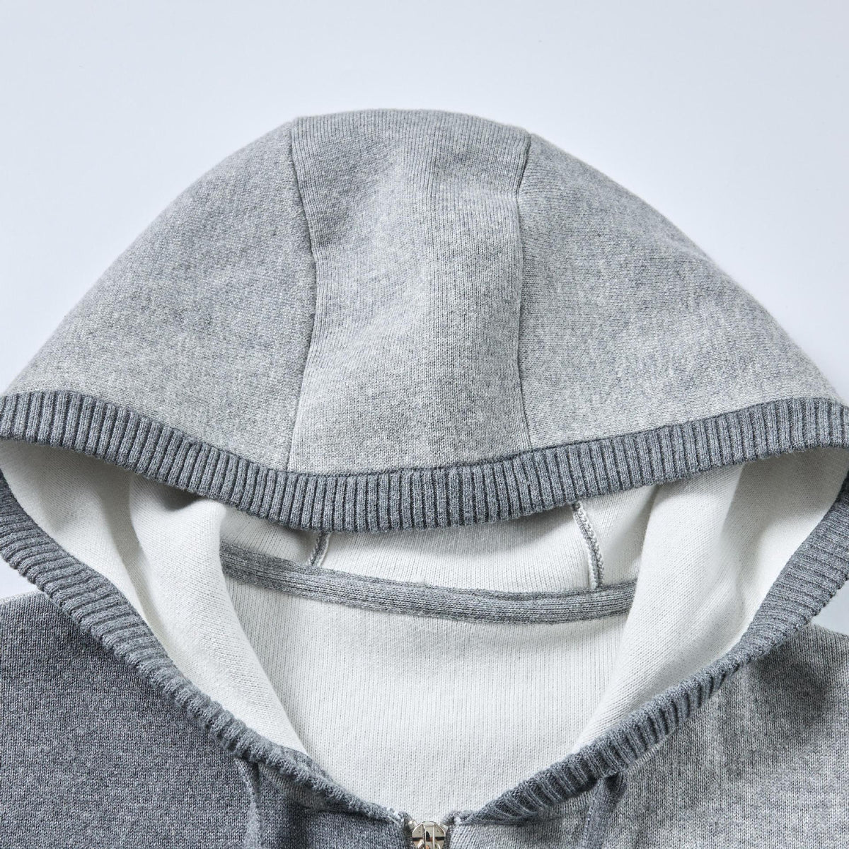 Thom Browne 2025SS Left and Right Colorblock Hoodie