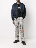 Alpha Industries MA-1 Heritage zip-up bomber jacket