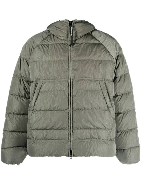 C.P. Company Eco-Chrome R hooded down jacket