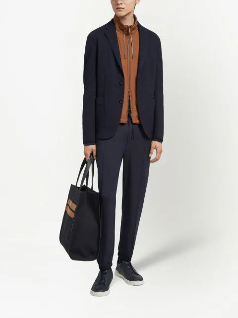 Zegna High Performance wool-cotton jacket