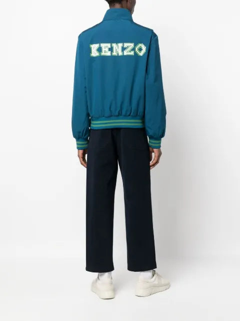 Kenzo graphic logo-print track jacket