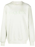 Alexander McQueen logo-embroidered sweatshirt