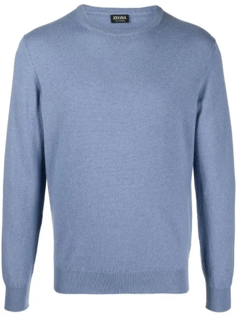 Zegna sweater in ribbed knit