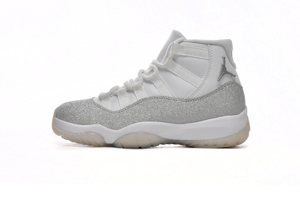 Jordan 11 White Metallic Silver Reps Sneakers AR0715-100