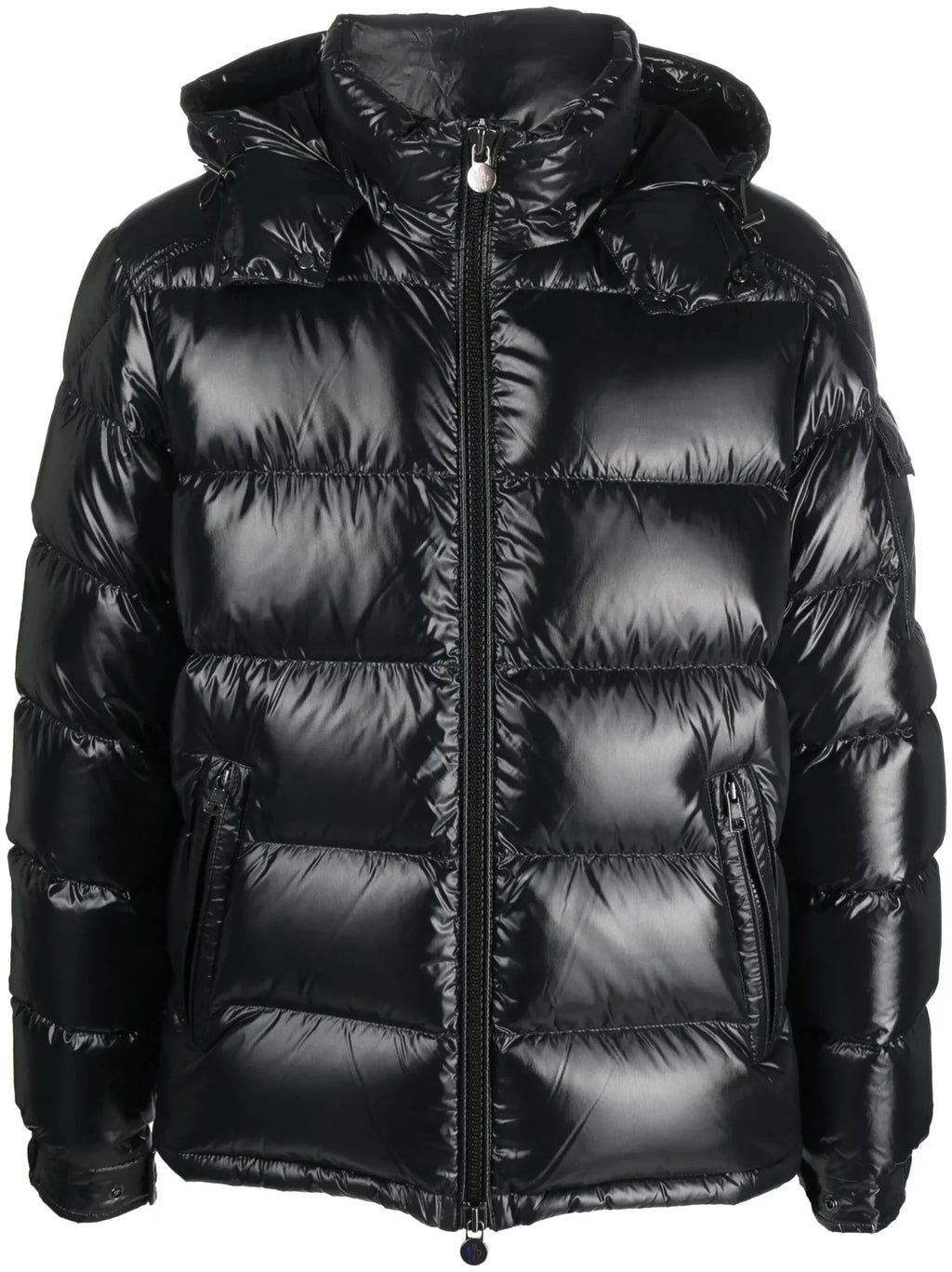 Moncler Maya Down Jacket in Matte Black