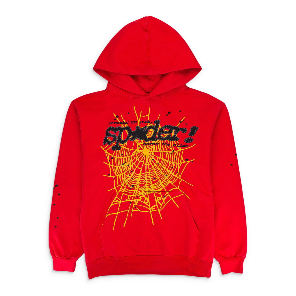PUNK V2 RED HOODIE & SWEATSHIRT