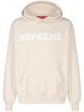 Supreme logo-appliquéd hoodie