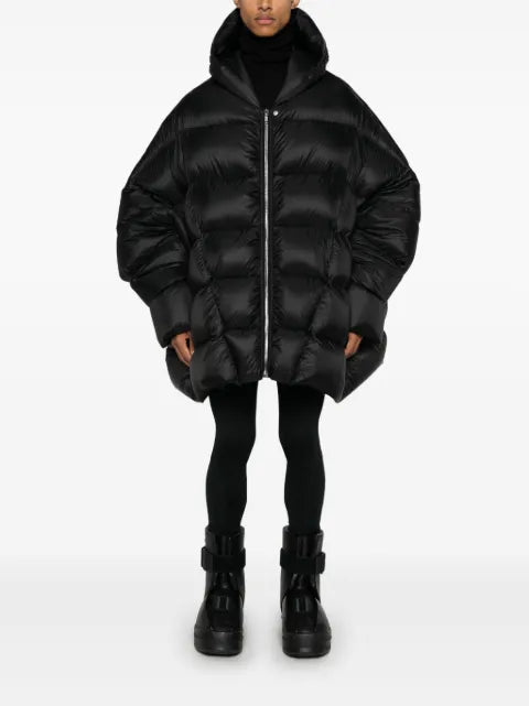 Rick Owens Hooded Peter puffer jacket