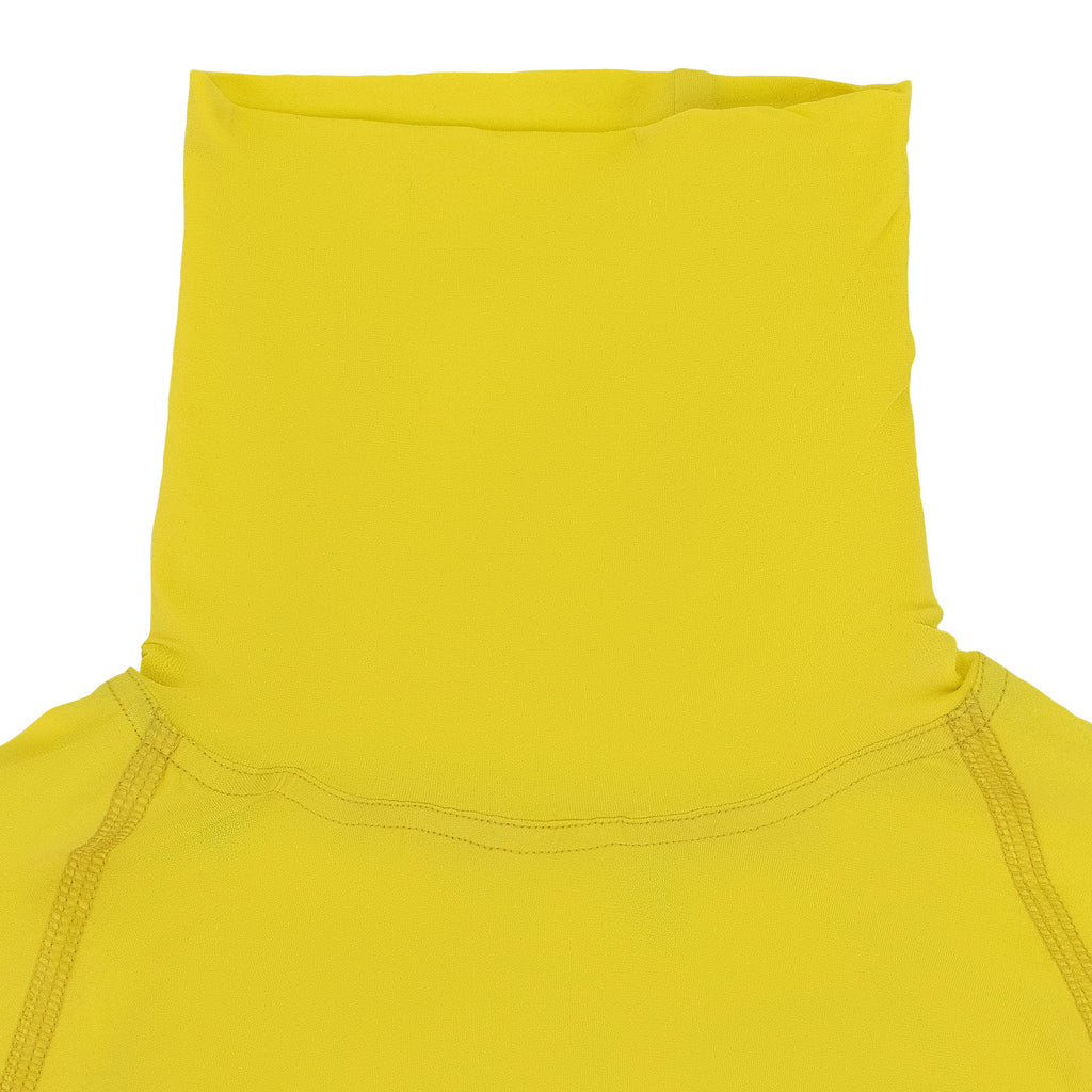 YELLOW RAGLAN SHORTS