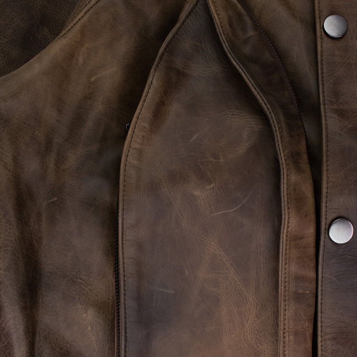 GREEN CLASSIC LEATHER JACKET