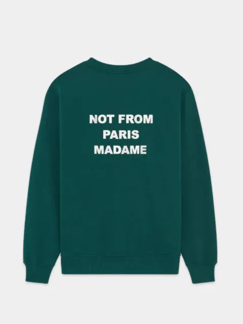 Drôle De Monsieur slogan-print sweatshirt