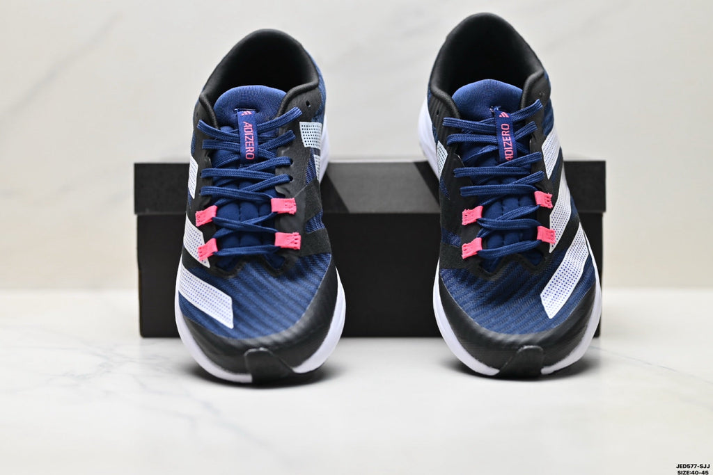 Adidas K81801450 Men's Running Shoes - 2 Colorways incl. Navy/Pink & White/Orange