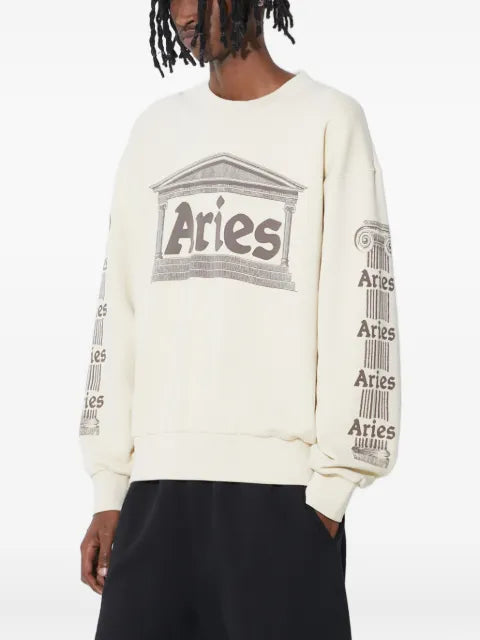 Aries temple-print sweatshirt