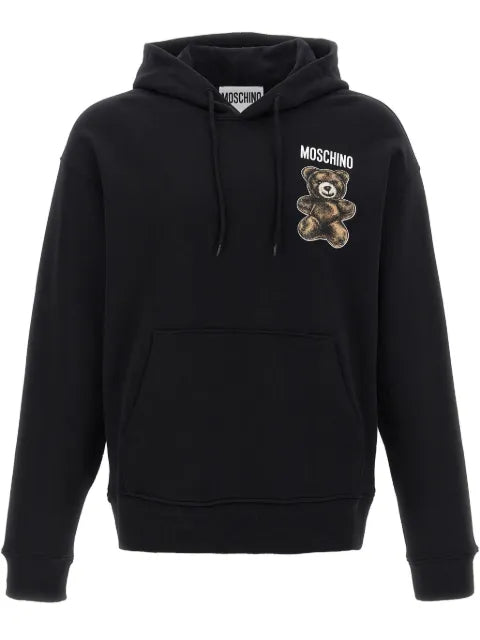 Moschino Teddy-print hoodie
