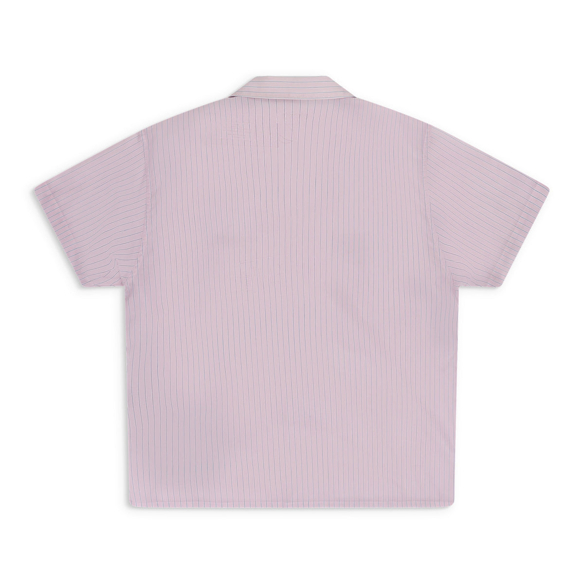 Pink Second Layer SS Open Collar Shirt