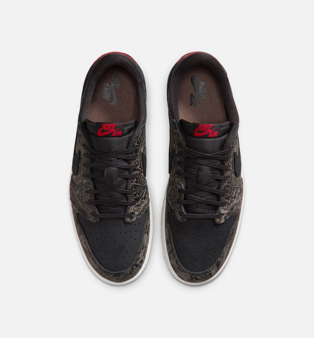 Air Jordan 1 Retro Low OG Laser – Men's Lifestyle Shoe | Black/Varsity Red/Summit White