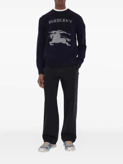 Burberry Equestrian Knight-motif sweater