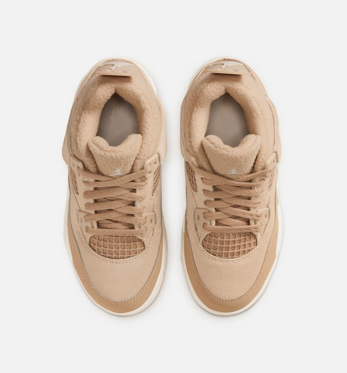 Air Jordan 4 Retro "Cozy Girl" Little Kids' Shoe – Hemp/Light Orewood Brown