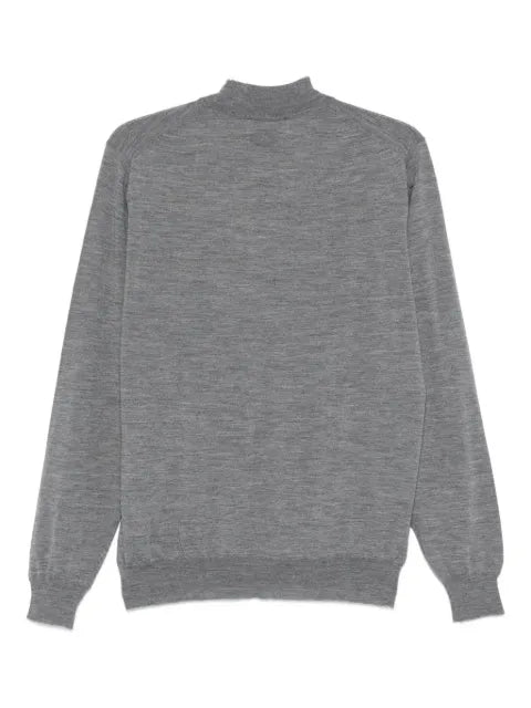 Lardini high-neck wool sweater