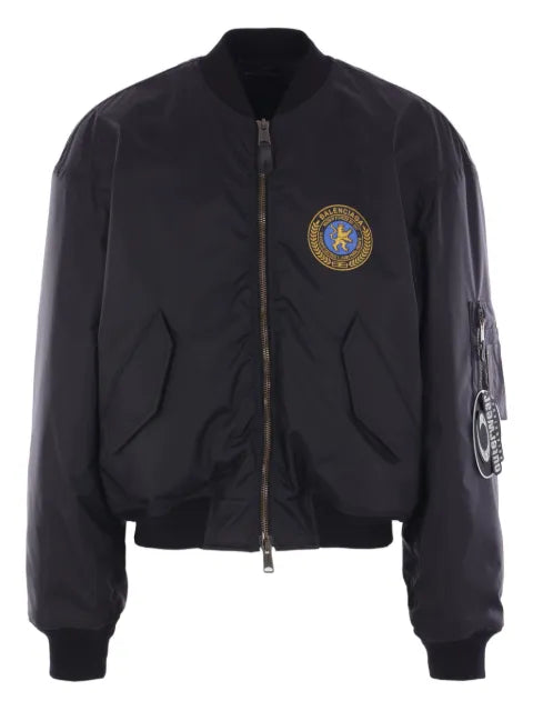 Balenciaga padded bomber jacket