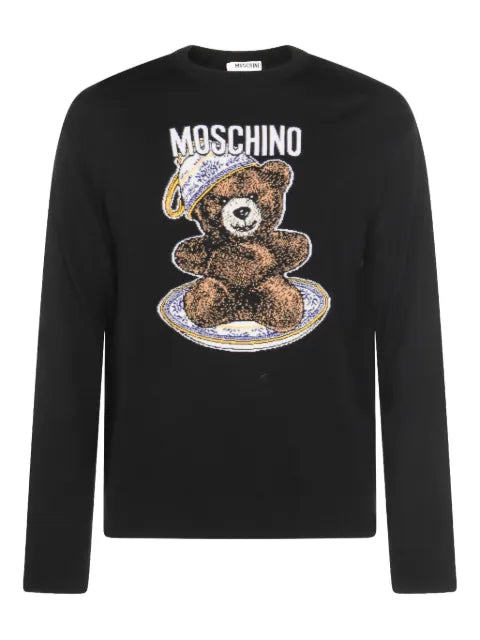 Moschino intarsia-knit sweater