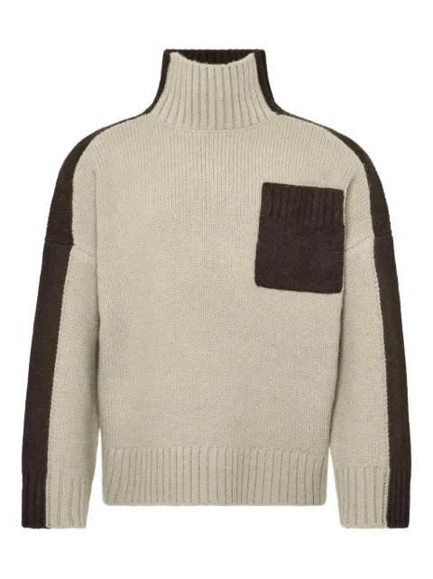 JW Anderson panelled high-neck sweater
