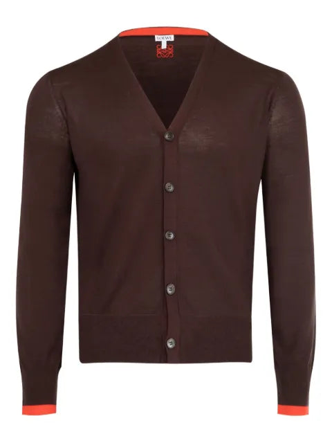 LOEWE buttoned V-neck cardigan
