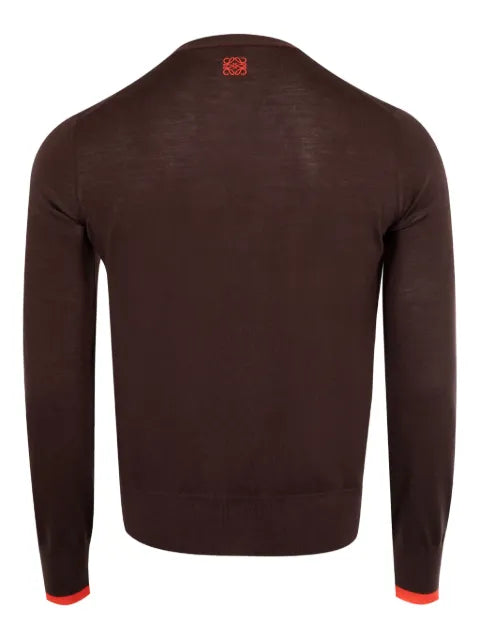 LOEWE buttoned V-neck cardigan