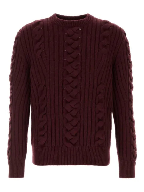 Alexander McQueen cable-knit sweater