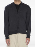 Jacquemus embroidered-logo ribbed cardigan