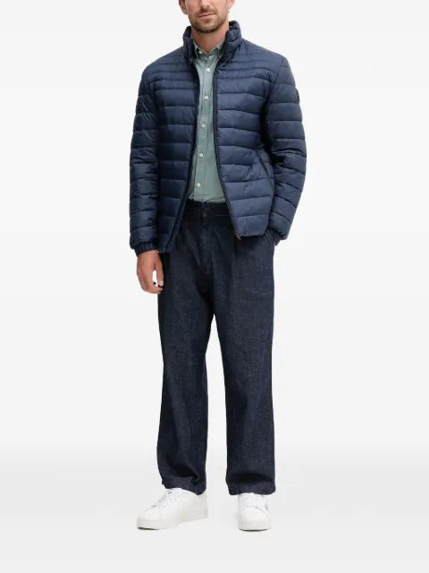 BOSS packable water-repellent padded jacket with logo badge