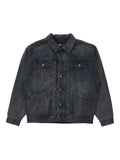 Glass Cypress embroidered denim jacket