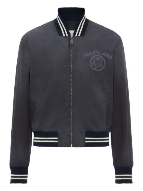 Maison Margiela denim varsity caban jacket