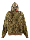SAINT MXXXXXX x A Bathing Ape® shark-print hoodie