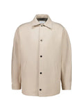 Givenchy couture seam jacket in cotton with patch