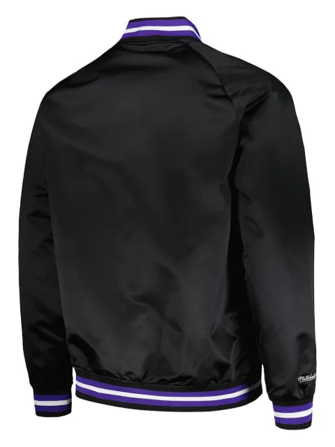 Mitchell & Ness satin bomber jacket