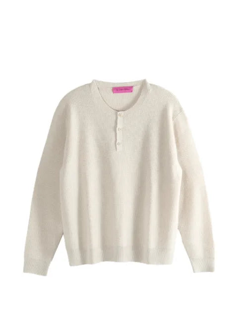 The Elder Statesman buttoned knitwear sweater