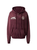 HELLSTAR zip-up hoodie