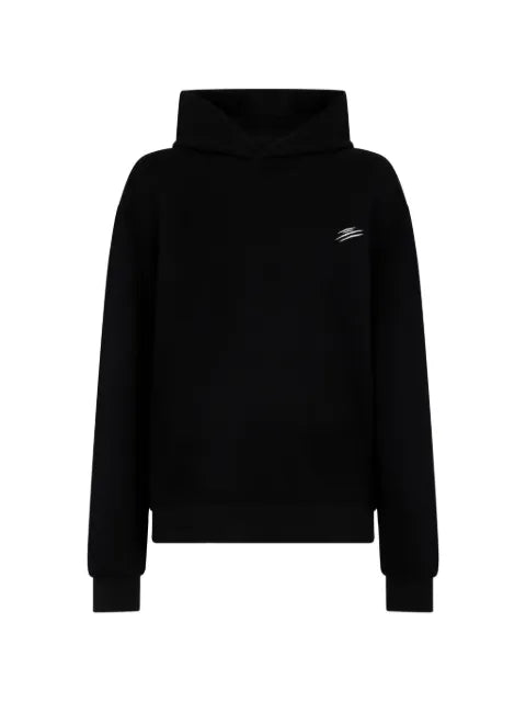Plein Sport chrome scratch hoodie