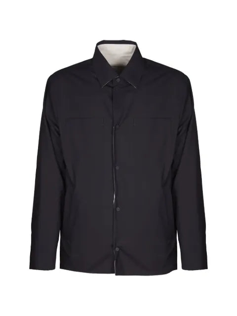Herno button chest-pocket jacket
