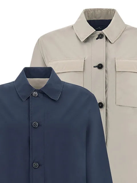 Paul & Shark reversible shirt jacket
