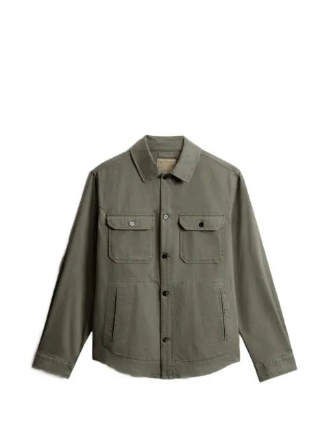 Woolrich garment-dyed shirt jacket