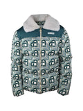 Casablanca heart monogram collar jacket