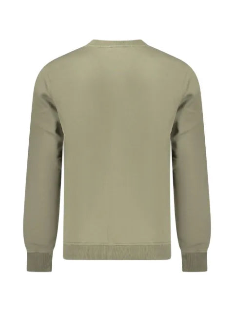 Napapijri logo-embroidered crew-neck sweater